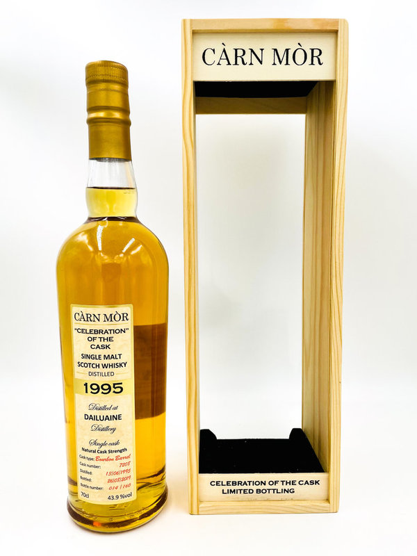 Dailuaine 1995/2019 -  Bourbon Barrel - Càrn Mòr (CM) - Celebration of the Cask