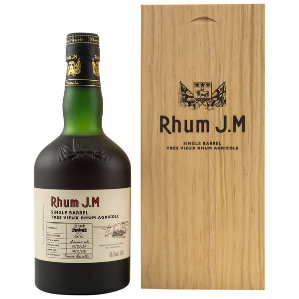Rhum J.M 2004/2019 Single Barrel - 14 Jahre - Kirsch exclusive 43,6%