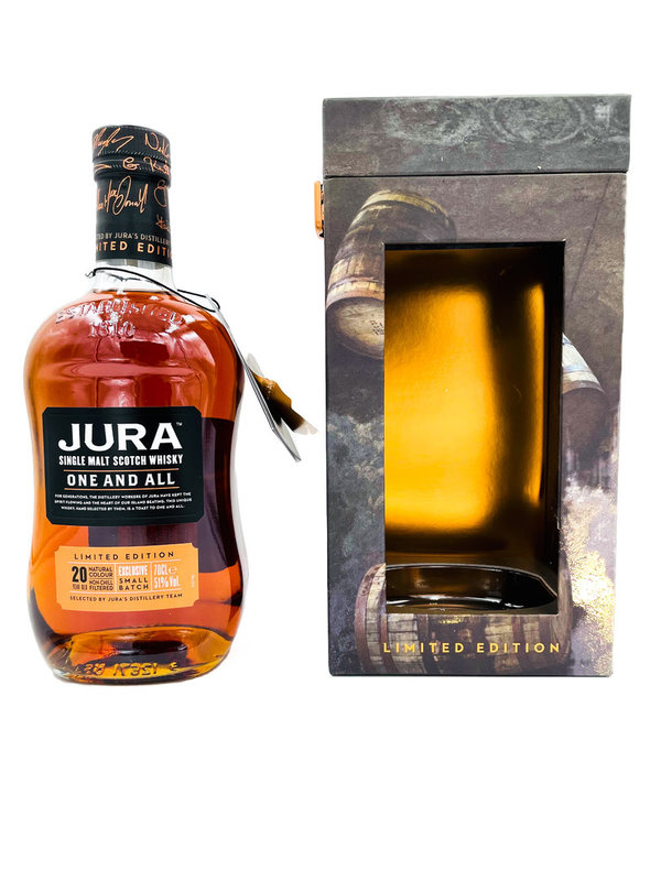 Isle of Jura 20 Jahre - One And All - Ex Bourbon, Sherry, Cabernet, Pinot Noir