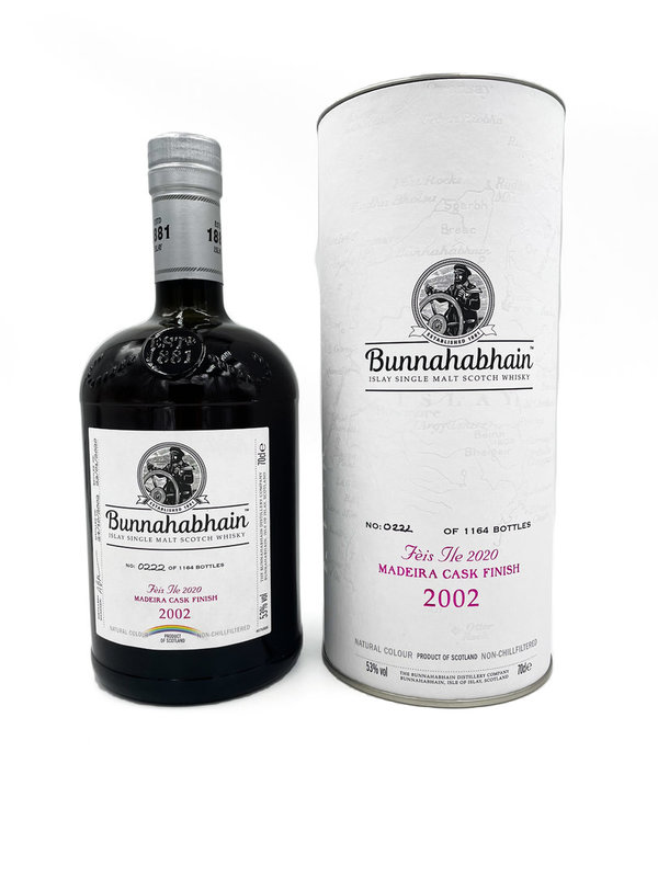 Bunnahabhain 2002/2020 - 3 year Madeira sherry Finish - Feis Ile 2020