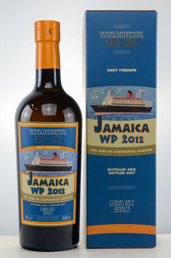 Jamaica WP (Worthy Park) 2012/2017 Transcontinentel Rum Line