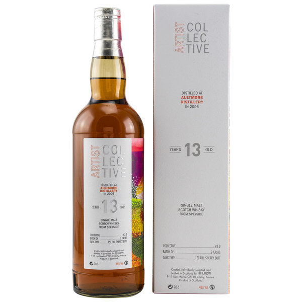 Aultmore 2006/2019 - 13 y.o. - 1st fill Sherry Butts - Artist Collective #3.3
