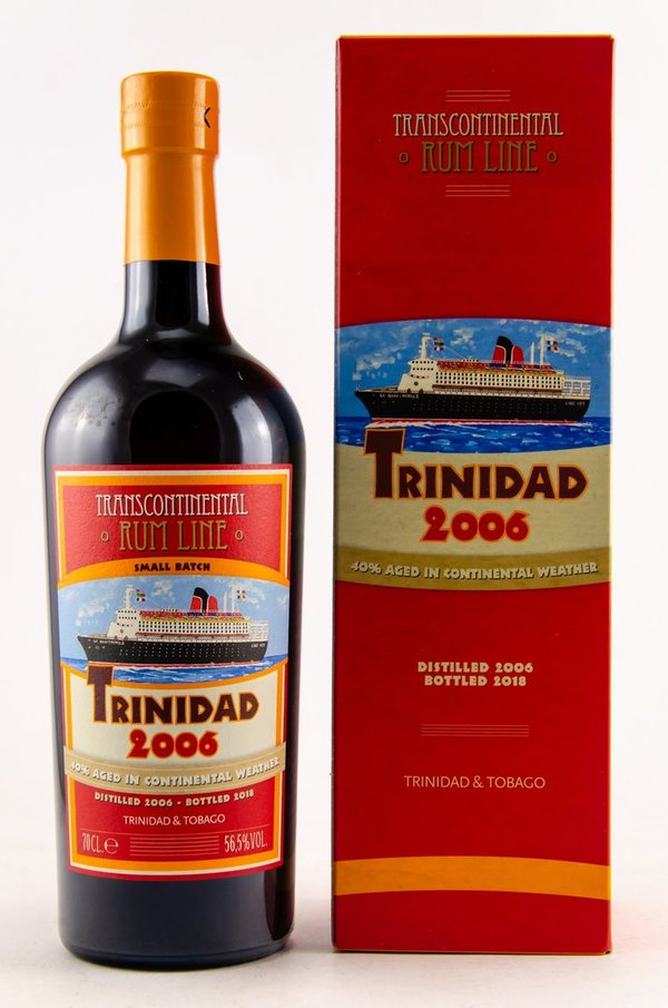 Trinidad 2006/2018 - 60% Tropical aged - Transcontinentel Rum Line