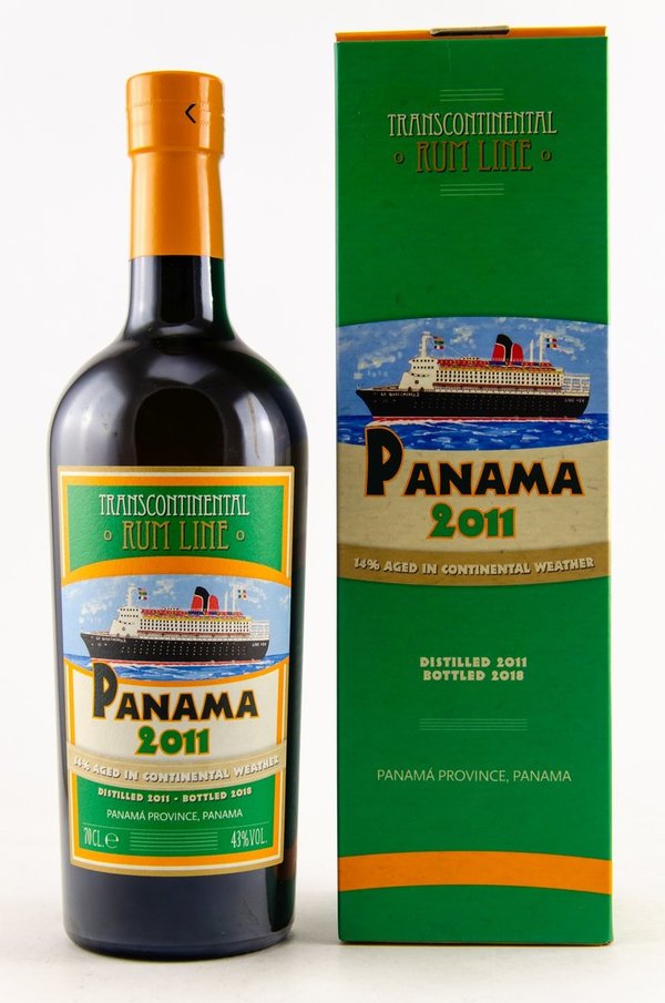 Panama 2011/2018 - 86% Tropical aged - Transcontinentel Rum Line