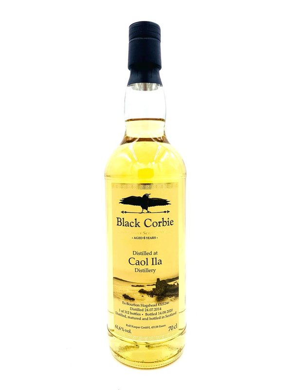 Caol Ila 2014/2020 - Ex Bourbon Hogsead - Black Corbie - Rolf Kaspar GmbH (RK)