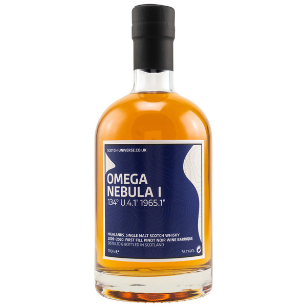 OMEGA NEBULA I - 2009/2020 - First Fill Pinot Noir Wine Barrique - Scotch Universe