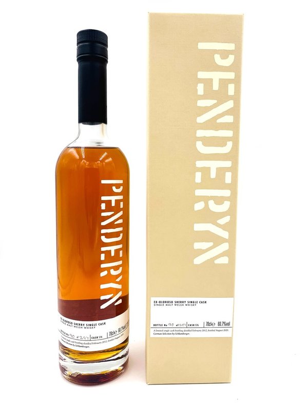 Penderyn 2012/2020 - Oloroso Sherry Single Cask  - German Selection by Schlumberger