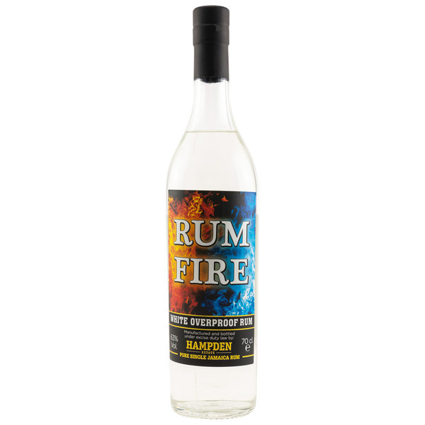 HAMPDEN - Rum Fire White - Overproof Rum