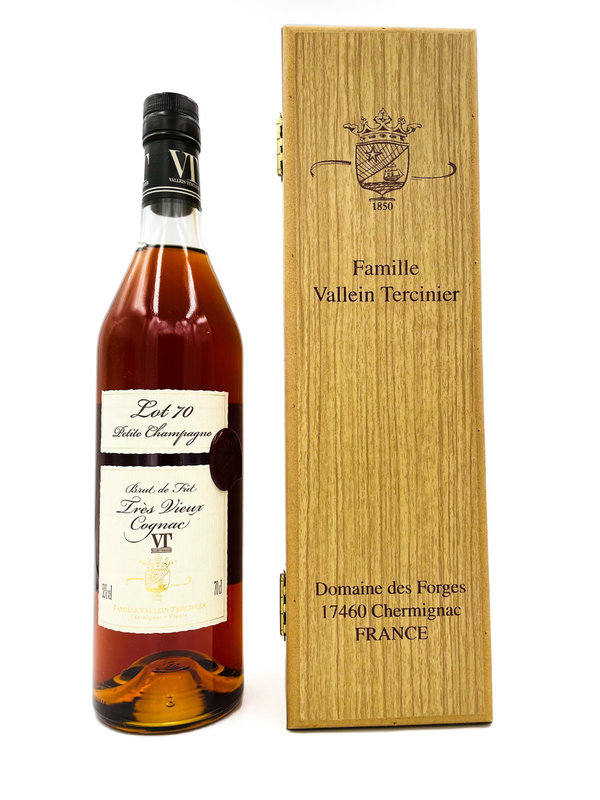 Vallein Tercinier 1970/2019 - Brut de Fut Lot 70 - Tres Vieux Cognac - Single Cask #2
