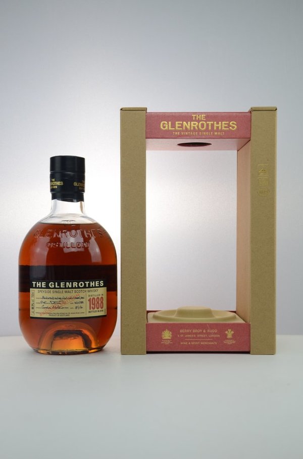 Glenrothes 1988/2016 - 27 Jahre - 2nd Edition - 1st Fill Sherry Hogshead + Refill Sherry Butt