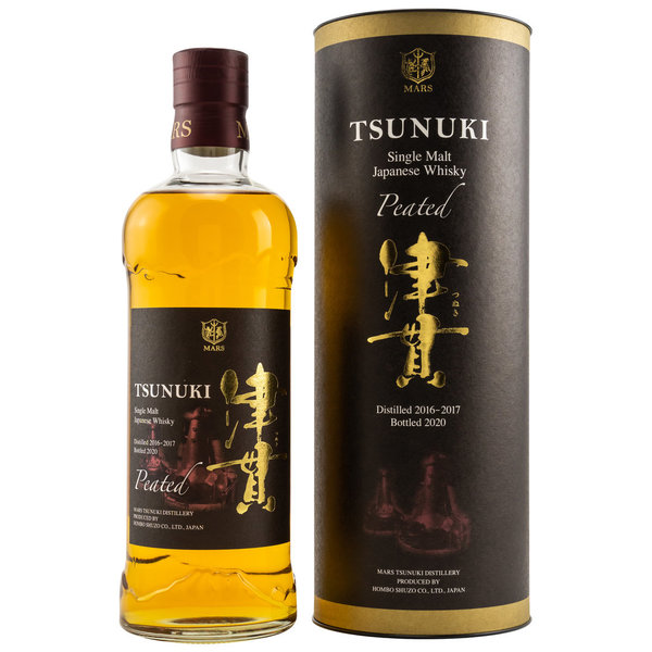 MARS TSUNUKI Peated 2016-2017/2020 - Single Malt Japanese Whisky