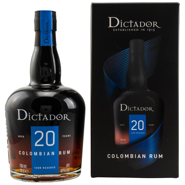 Dictador 20 y.o. Icon Reserve - Colombian Rum -