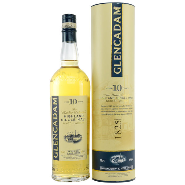 Glencadam 10 Jahre - Distillery Bottling -