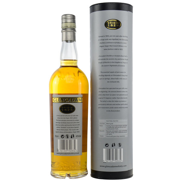 Glencadam Origin 1825 - "The Rather Elegant" - Distillery Bottling -