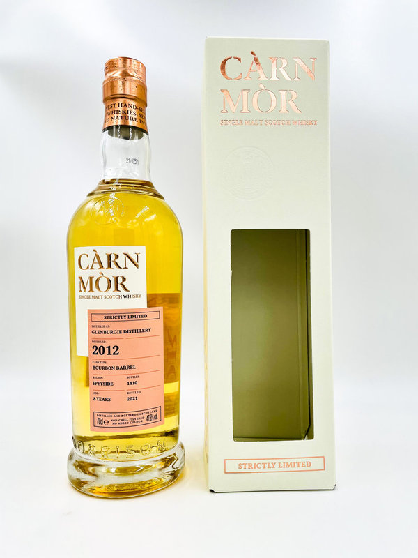 Glenburgie 2012/2021 - 8 Jahre - Bourbon Barrel - Càrn Mòr (CM) - Strictly Limited Edition