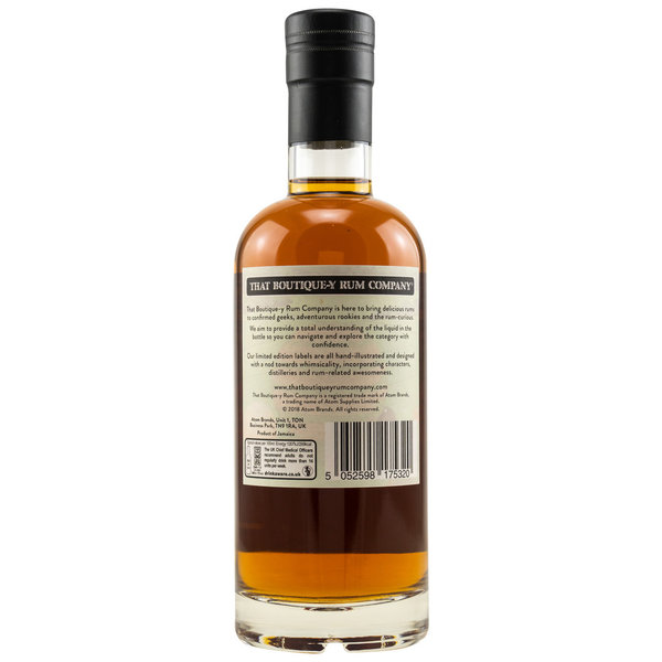 Secret Distillery #1 Jamaica - Pot Still Rum 6 y.o. - Batch 2 (That Boutique-y Rum Company)