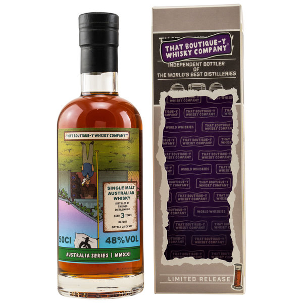 Tin Shed Distilling 3 y.o. - Batch 1 - That Boutique-Y Whisky Company (TBWC) - Australia Series