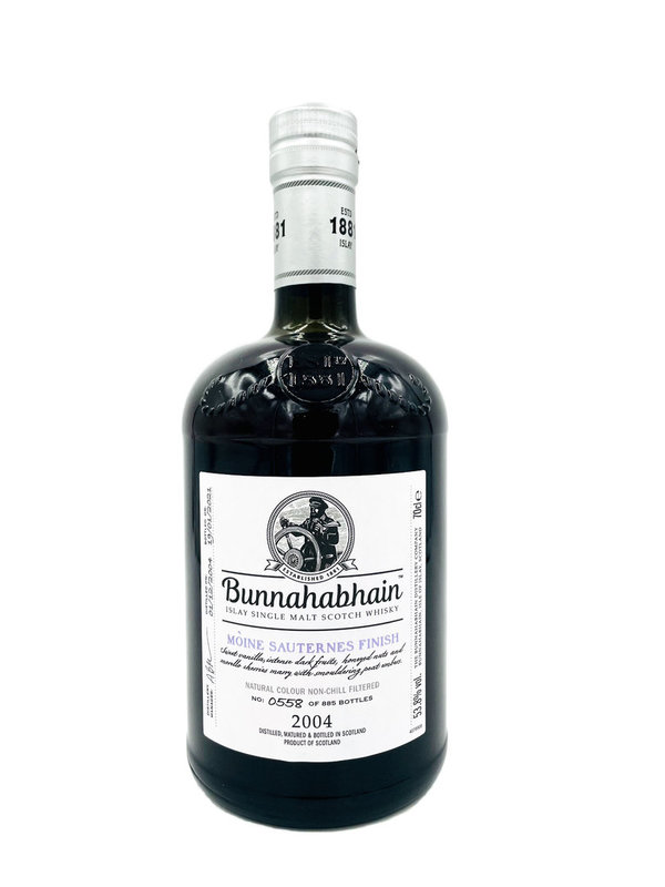 Bunnahabhain 2004/2021 - Distillery Exclusive - Moine - Refill Hogsheads + Sauternes Cask Finish
