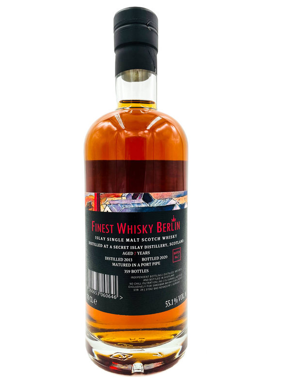 Secret Islay Malt 2013/2020 - Sansibar - Port Pipe - Finest Whisky Berlin