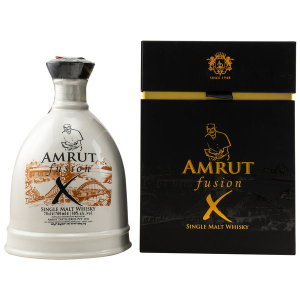 Amrut Fusion X - Bourbon Barrels & PX-Sherry Butts - Special Limited Edition
