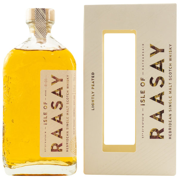 Isle of Raasay 2017 & 2018/2021 - Hebridean Single Malt Scotch Whisky - Batch R-01