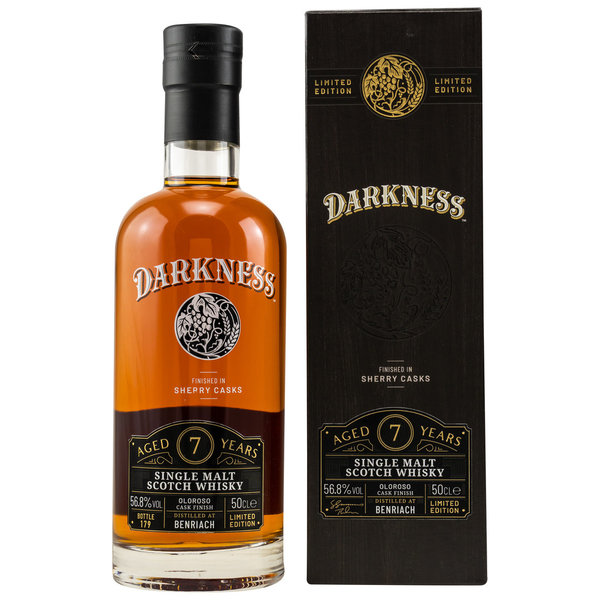 Benriach 7 y.o. Oloroso Sherry Octave Finish - Darkness!