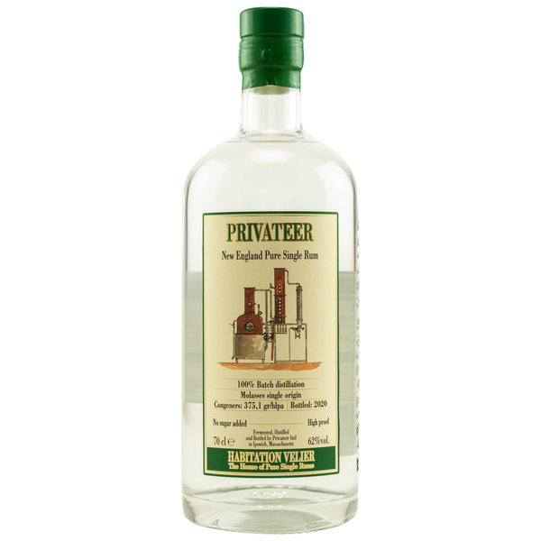 Privateer Distillery 2020 - New England Pure Single Rum - Habitation Velier -