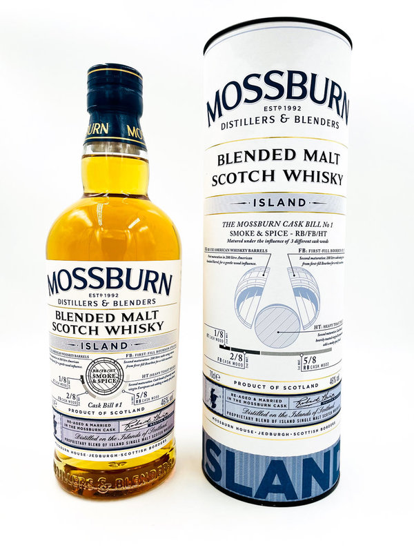 Mossburn Blended Malt Island - The Mossburn Cask Bill No. 1