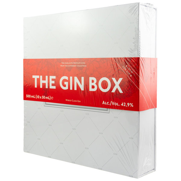 The Gin Tasting Box 10x0,05l - 10 Gins aus 10 Ländern