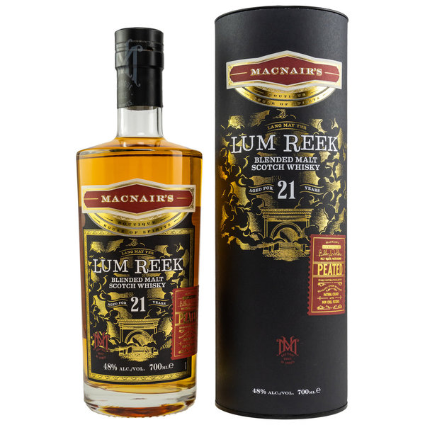 Lum Reek - Blended Malt Scotch Whisky 21 y.o. - MacNair’s Boutique House of Spirits