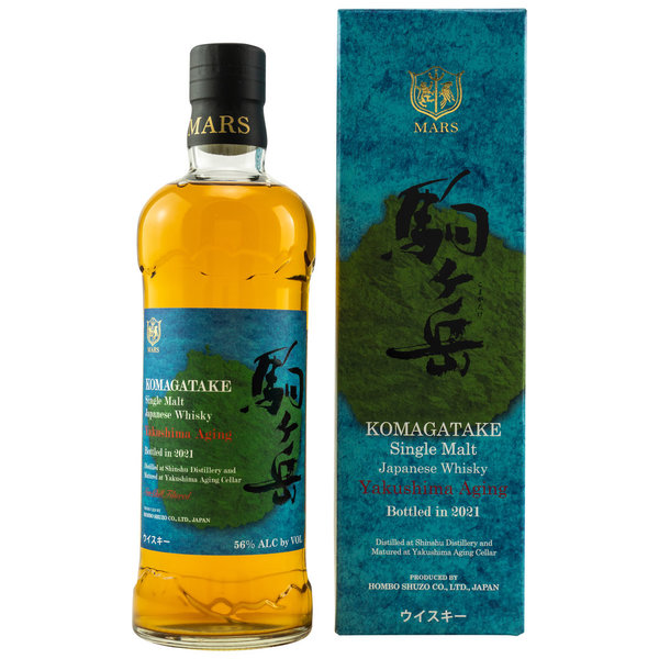 MARS Komagatake Yakushima Aging - Bourbon Barrel - (Bottled 2021) - Single Malt Japanese Whisky