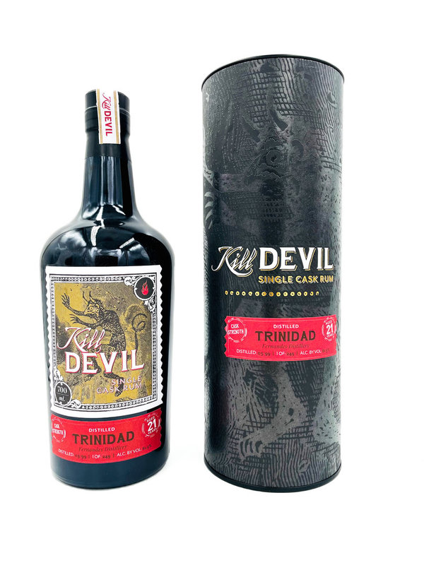 Trinidad Fernandes 1999/2021 - 21 Jahre - Kill Devil  - Trinidad Rum - Hunter Laing (HL)