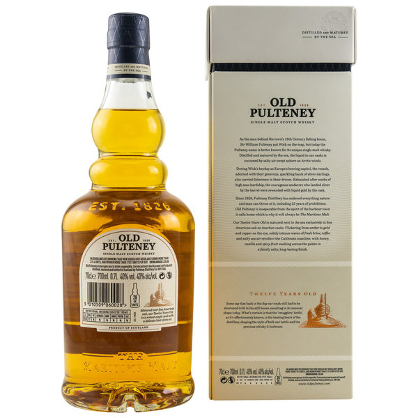 Old Pulteney 12 Jahre  - Bourbon Casks