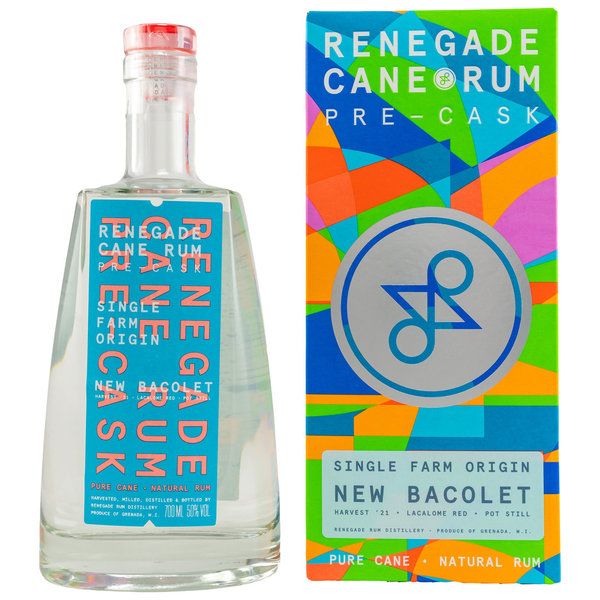 Renegade Cane Rum - New Bacolet – Pre-Cask Single Farm Origin - 1st Release