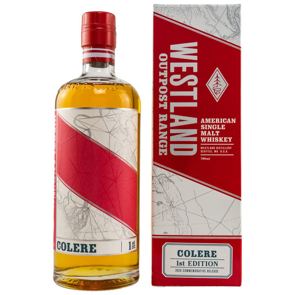 Westland – Outpost Range – 1st Fill Bourbon and ISC Cooper’s Reserve – Colere 1st Edition –