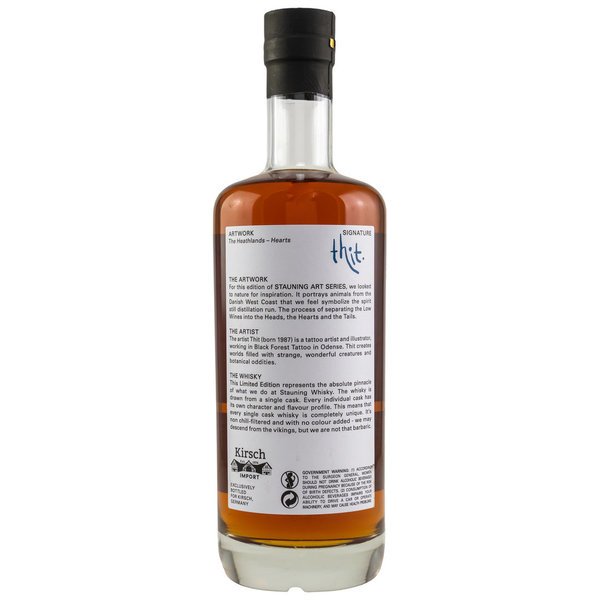 Stauning Rye 2017/2021 -  Maple Syrup Cask (Finish) - Cask 997 - Danish Whisky - Kirsch exclusive