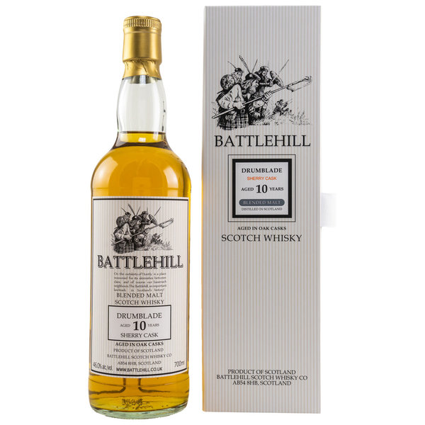 Drumblade 10 y.o. – Blended Malt Scotch Whisky - Sherry Casks - Battlehill - Duncan Taylor