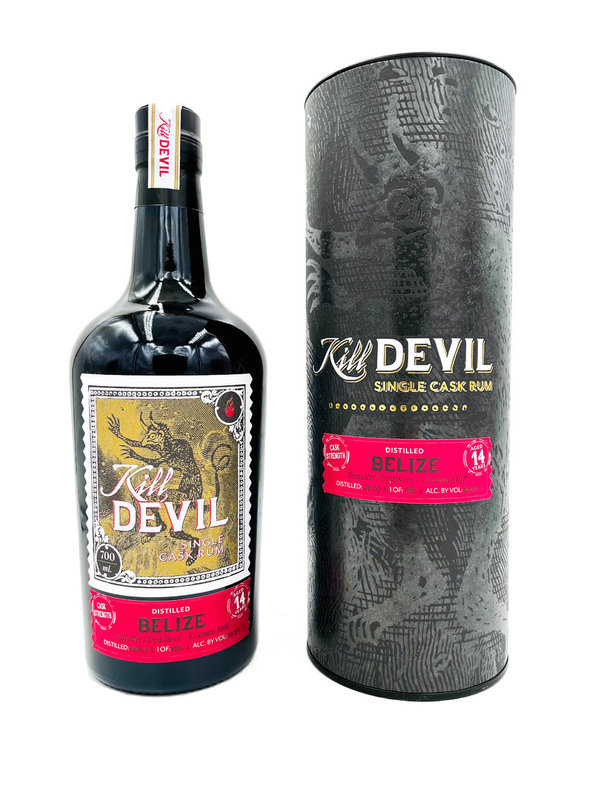 Travellers Distillery 2007/2021 - 14 Jahre - Kill Devil  - Belize Rum - Hunter Laing (HL)