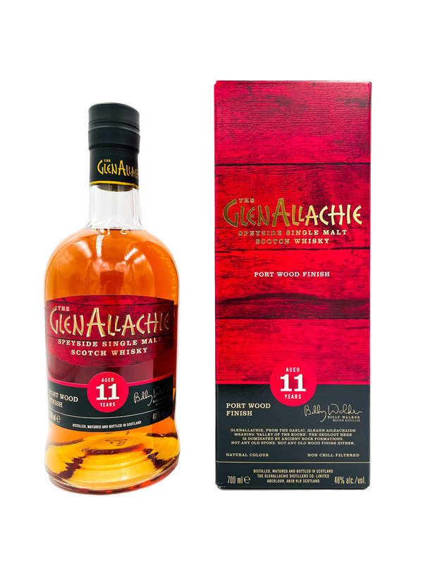 GlenAllachie 11 y. o. – Port Port Pipes - Wood Finish
