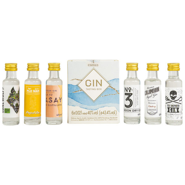 Gin Tasting Box - 6x 2cl Kirsch Import/taste24