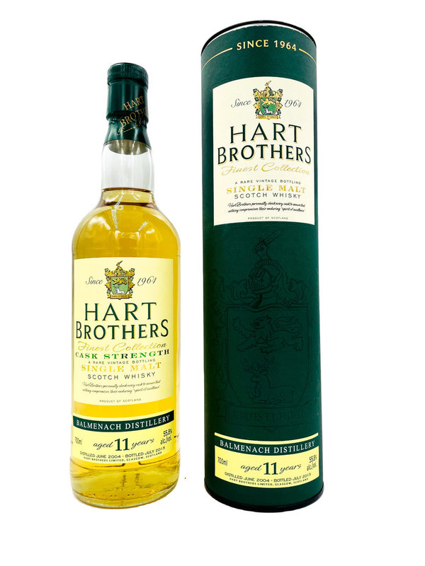 Balmenach 2004/2015 - 11 Jahre - Bourbon Cask - Finest Collection - Hart Brothers (HB)