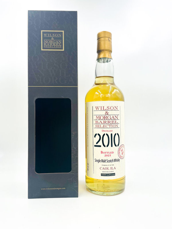 Caol Ila 2010/2021 - 10 Jahre - Ex-Bourbon Casks + Virgin Oak 323386 - 323392 - Wilson & Morgan (WM)