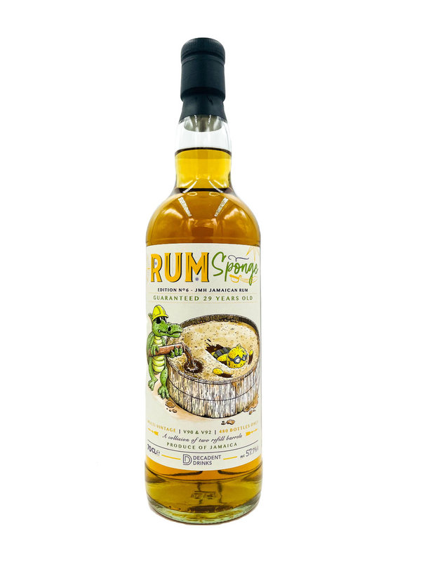 Hampden 1990&92/2021 - JMH - Jamaica Rum - Whiskysponge (WSP) - RumSponge (RSP) Edition No. 6