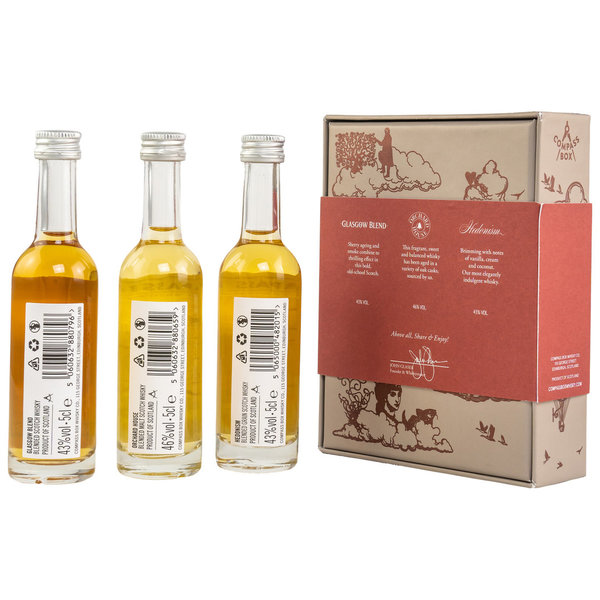 Compass Box - The Blenders Collection – Glasgow Blend, Orchard House, Hedonism