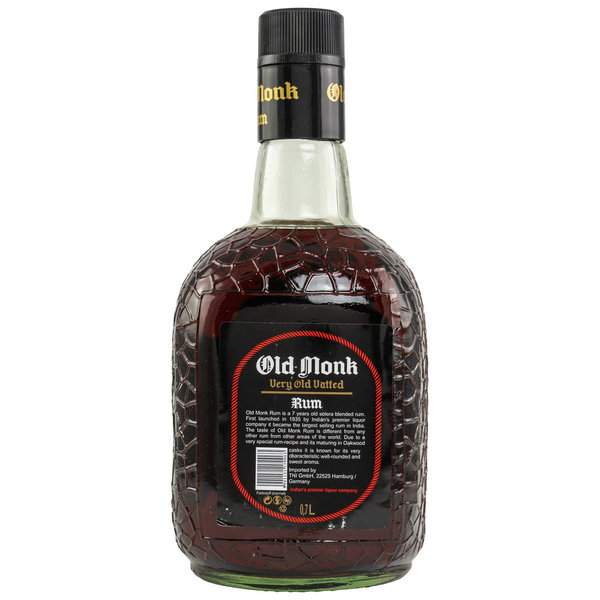 Old Monk Rum 7 y.o. - Very Old Vatted Indian Rum
