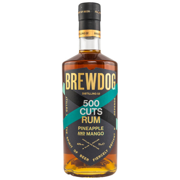 BrewDog - Spiced Rum - 500 Cuts Pineapple and Mango