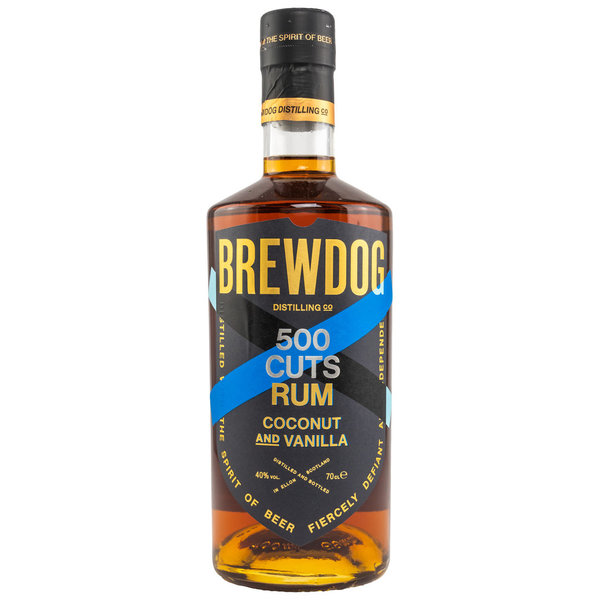 BrewDog - Spiced Rum - 500 Cuts Coconut and Vanilla