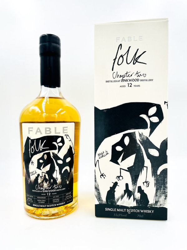 Linkwood 12 Jahre - Fable Whisky - Chapter Two Folk - Refill Hogshead - Cask 548160