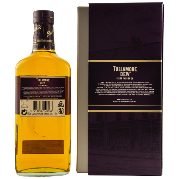Tullamore D.E.W. - 12 y.o. - Special Reserve - Triple Distilled Blended Irish Whiskey