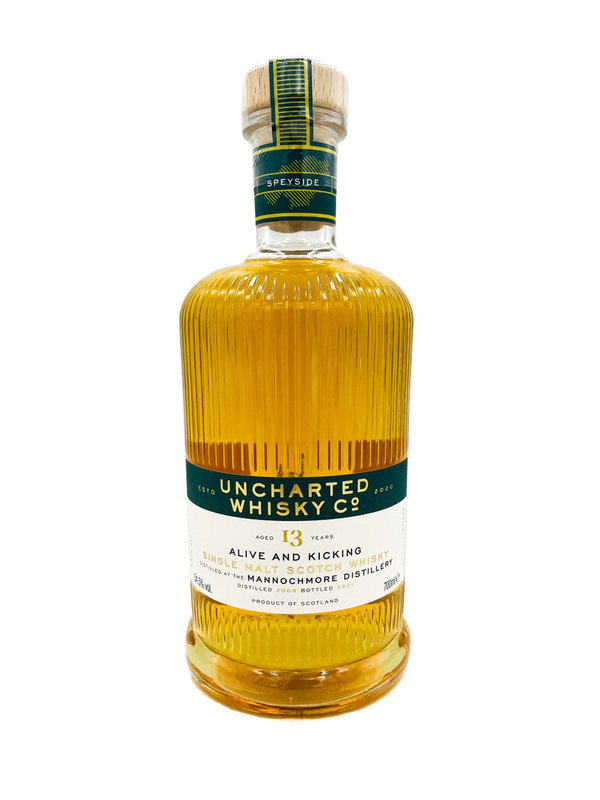 Mannochmore 2008/2021 -  ALIVE AND KICKING - Uncharted Whisky Co. (UWC)